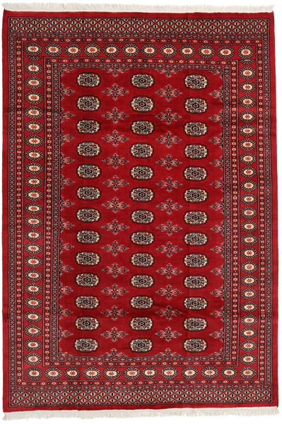 Paquistão Bucara 2Ply Tapete 169X245 Oriental Feito A Mão Vermelho/Vermelho Escuro (Lã, Paquistão)