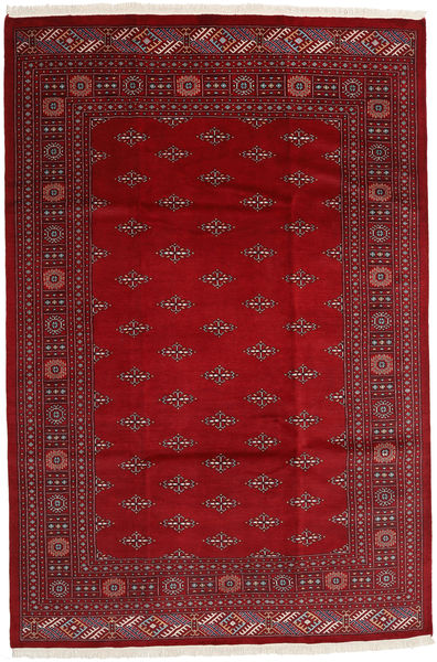 Pakistan Bokhara 2Ply Rug 199X297 Authentic
 Oriental Handknotted Dark Red/Crimson Red (Wool, Pakistan)