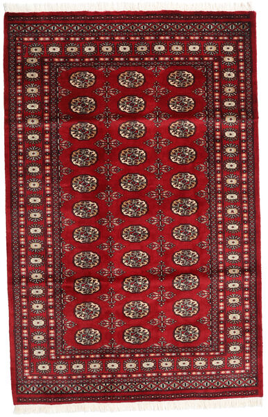 Pakistan Bokhara 2Ply Rug 125X193 Authentic
 Oriental Handknotted Dark Red/Crimson Red (Wool, Pakistan)