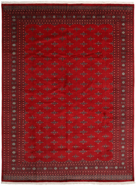Paquistão Bucara 2Ply Tapete 305X410 Oriental Feito A Mão Vermelho/Vermelho Escuro Grande (Lã, Paquistão)