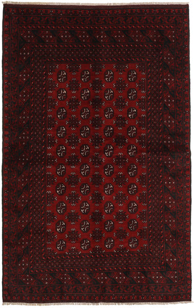 Afghan Rug 154X244 Authentic
 Oriental Handknotted Dark Brown/Dark Red (Wool, Afghanistan)