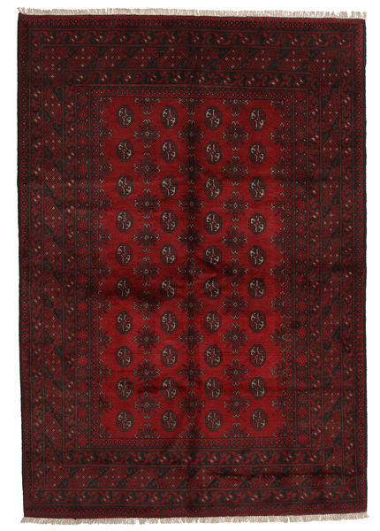 Afegão Tapete 161X237 Oriental Feito A Mão Vermelho Escuro (Lã, Afeganistão)