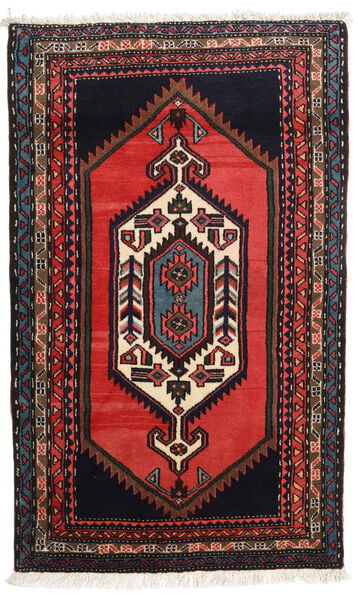 Hamadã Tapete 75X124 Oriental Feito A Mão (Lã, Pérsia/Irão)