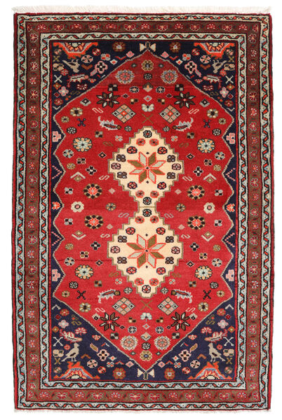 Hamadã Tapete 80X123 Oriental Feito A Mão Castanho Alaranjado/Vermelho Escuro (Lã, Pérsia/Irão)