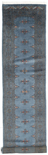 Paquistão Bucara 2Ply Tapete 77X362 Oriental Feito A Mão Tapete Passadeira (Lã, Paquistão)