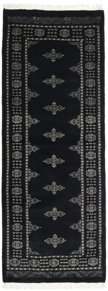 Paquistão Bucara 2Ply Tapete 76X202 Oriental Feito A Mão Tapete Passadeira (Lã, Paquistão)