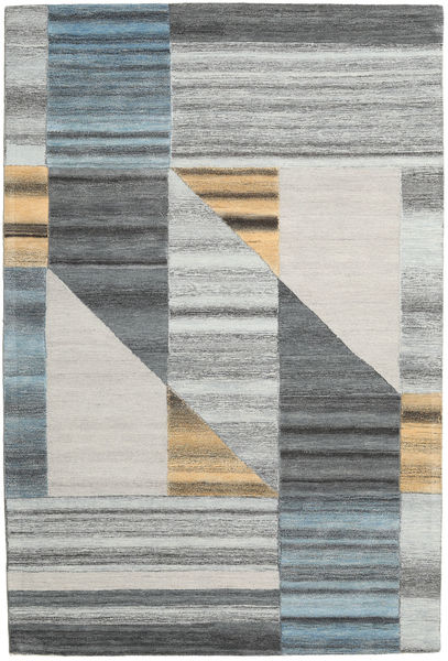 Tic Tac Rug 200X300 Modern Light Grey/Dark Grey (Wool, India)