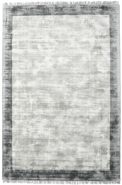 Luxus - Cinzento/Cinza Escuro Tapete 300X400 Moderno Cinza Escuro Grande ( Índia)