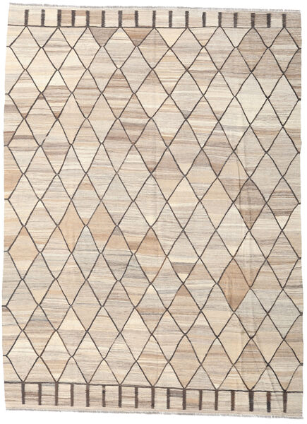 Kilim Ariana Rug 260X353 Authentic
 Modern Handwoven Beige/Light Brown/Light Grey Large (Wool, Afghanistan)