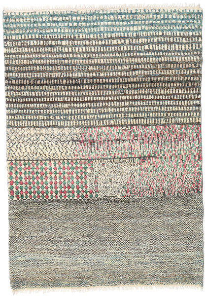 Barchi/Moroccan Berber - Afganistan Rug 117X169 Authentic
 Modern Handknotted Light Grey/Dark Grey/Beige (Wool, Afghanistan)