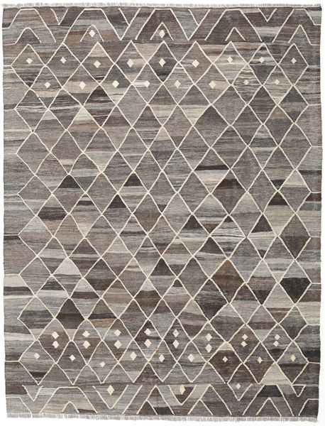 Kilim Ariana Rug 185X244 Authentic
 Modern Handwoven Light Grey/Dark Grey (Wool, Afghanistan)