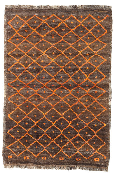 Barchi/Moroccan Berber - Afganistan Rug 93X137 Authentic
 Modern Handknotted Brown/Dark Brown (Wool, Afghanistan)