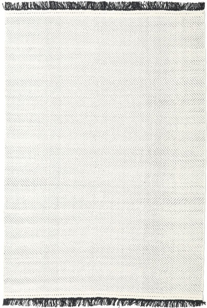 Barfi - Preto/Branco Tapete 160X230 Moderno Tecidos À Mão Bege/Cinzento Claro (Lã, Índia)