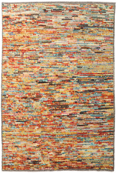 Barchi/Moroccan Berber - Afganistan Covor 200X300 Modern Lucrat Manual Bej Închis/Roșu-Închis (Lână, Afganistan)