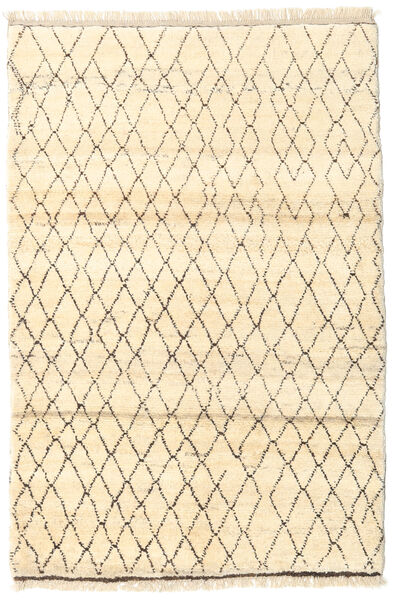 Barchi/Moroccan Berber - Afganistan Alfombra 122X184 Moderna Hecha A Mano Beige/Beige Oscuro (Lana, Afganistán)