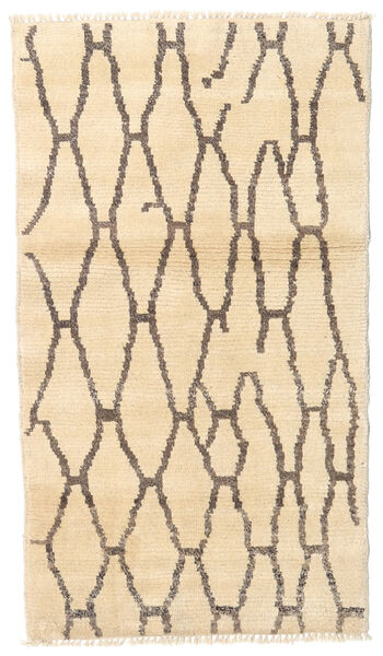 Barchi/Moroccan Berber - Afganistan Tappeto 90X135 Moderno Fatto A Mano Beige/Grigio Chiaro (Lana, Afghanistan)