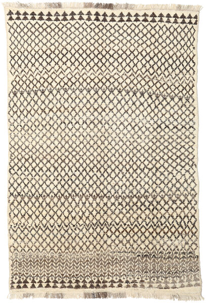 Barchi/Moroccan Berber - Afganistan Dywan 195X295 Nowoczesny Tkany Ręcznie Beżowy/Jasnoszary (Wełna, Afganistan)