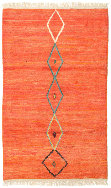 Barchi/Moroccan Berber - Afganistan Teppich
 118X197 Echter Moderner Handgeknüpfter Rot/Orange (Wolle, Afghanistan)