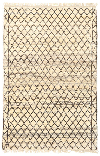 Barchi/Moroccan Berber - Afganistan Tapis 116X179 Moderne Fait Main Beige/Gris Clair (Laine, Afghanistan)