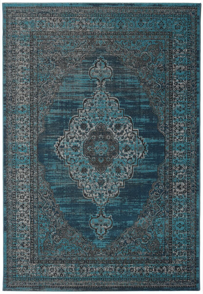 Βιντάζ Vazna Everyday - Petrol Χαλι 160X230 Σύγχρονα Σκούρο Μπλε/Σκούρο Γκρι ( Τουρκικά)