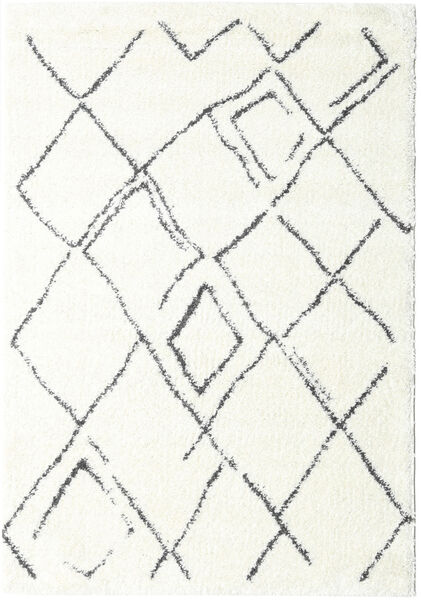 샤기 Medina Everyday 러그 160X230 모던 화이트/크림/베이지 ( 터키)