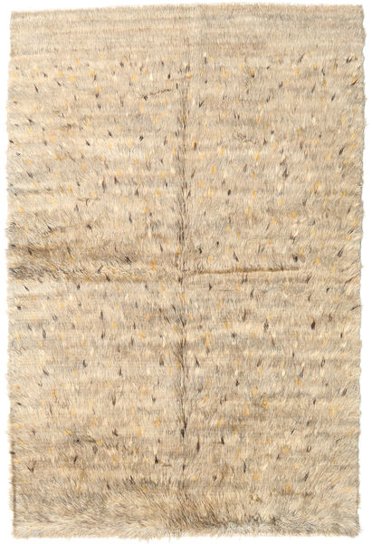 Moroccan Berber - Afganistan Ковер 157X235 Современный Ковры Ручной Работы Бежевый/Темно-Бежевый (Шерсть, Афганистан)