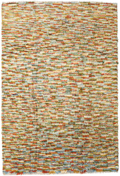 Moroccan Berber - Afganistan Alfombra 196X288 Moderna Hecha A Mano Beige Oscuro/Beige (Lana, Afganistán)