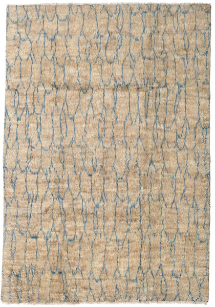 Moroccan Berber - Afganistan Ковер 194X281 Современный Ковры Ручной Работы Бежевый/Светло-Серый/Темно-Бежевый (Шерсть, Афганистан)