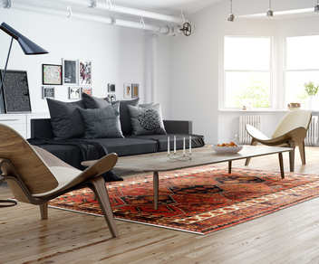 Persian nomad- / village