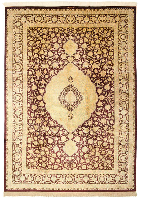 Qum silk carpet VAH37