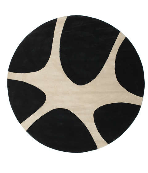 Stones Handtufted - Black carpet CVD6740
