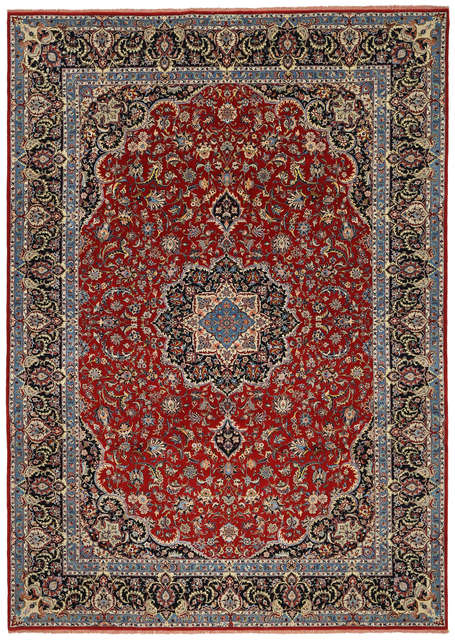Ilam Sherkat Farsh silk carpet TBH52