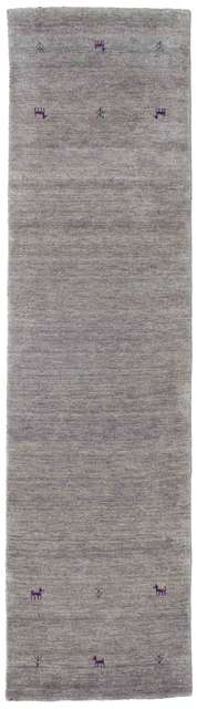 Gabbeh loom Two Lines - Grey carpet CVD15312
