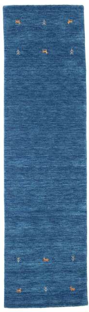 Gabbeh loom Two Lines - Blue carpet CVD15066