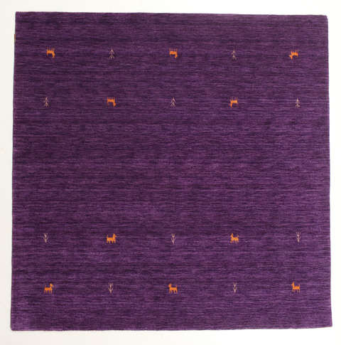 Gabbeh loom Two Lines - Purple carpet CVD15289