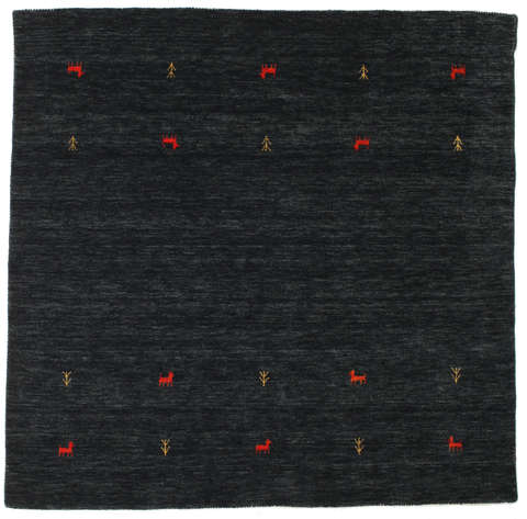 Gabbeh loom Two Lines - Black / Grey carpet CVD16762