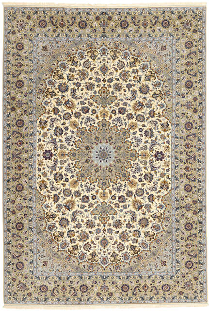 Isfahan silk warp carpet AXVZZH61