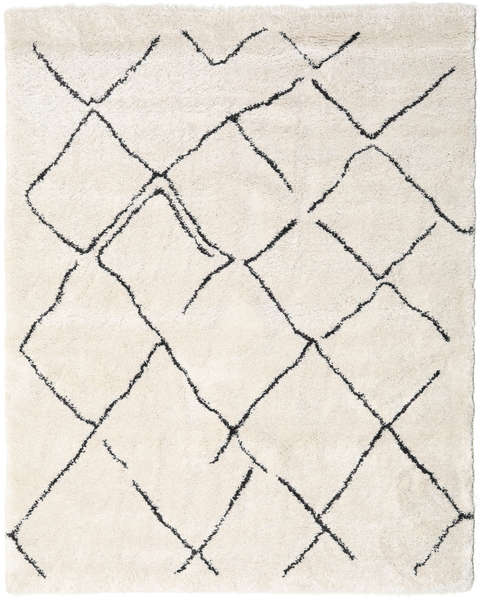 Shaggy Agadir - Off-White / Dark Grey carpet CVD19365