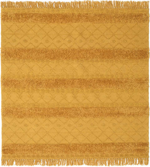 Tapete Kilim Berber Ibiza - Amarelo Mostarda CVD19408