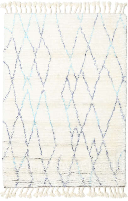 Rana - Natural / Blue carpet CVD20229