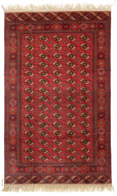 Bucara/Yamut Tapete 187X305 Oriental Feito A Mão Vermelho Escuro/Castanho Alaranjado (Lã, Turquemenistão/Rússia)