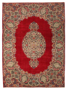 Kerman Patina Rug 277X374 Authentic
 Oriental Handknotted Light Brown/Dark Red Large (Wool, Persia/Iran)