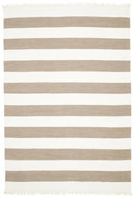 Cotton Stripe - Castanho Tapete 250X350 Moderno Tecidos À Mão Bege/Castanho Claro Grande (Algodão, Índia)
