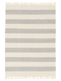 Cotton Stripe - Steel Grey Tapis 160X230 Moderne Tissé À La Main Beige/Violet Clair (Coton, Inde)