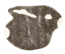 Funny-Bunny Polo - Szary/White Dywan 90X115 Nowoczesny Ciemnoszary/Jasnobrązowy ( Indie)