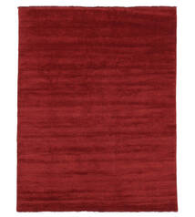 Handloom Fringes - Dark Red Rug 250X300 Modern Crimson Red Large (Wool, India)