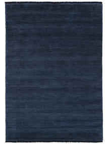 Handloom fringes - Dark Blue carpet CVD5456