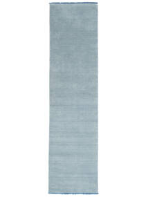 Tapis Handloom fringes - Bleu clair CVD5438