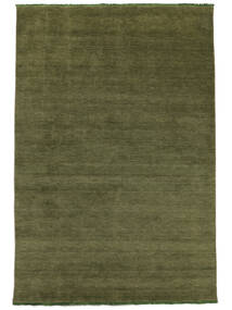 Tapete Handloom fringes - Verde CVD5286