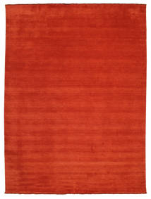 Handloom Fringes - Castanho Alaranjado/Vermelho Tapete 300X400 Moderno Castanho Alaranjado Grande (Lã, Índia)